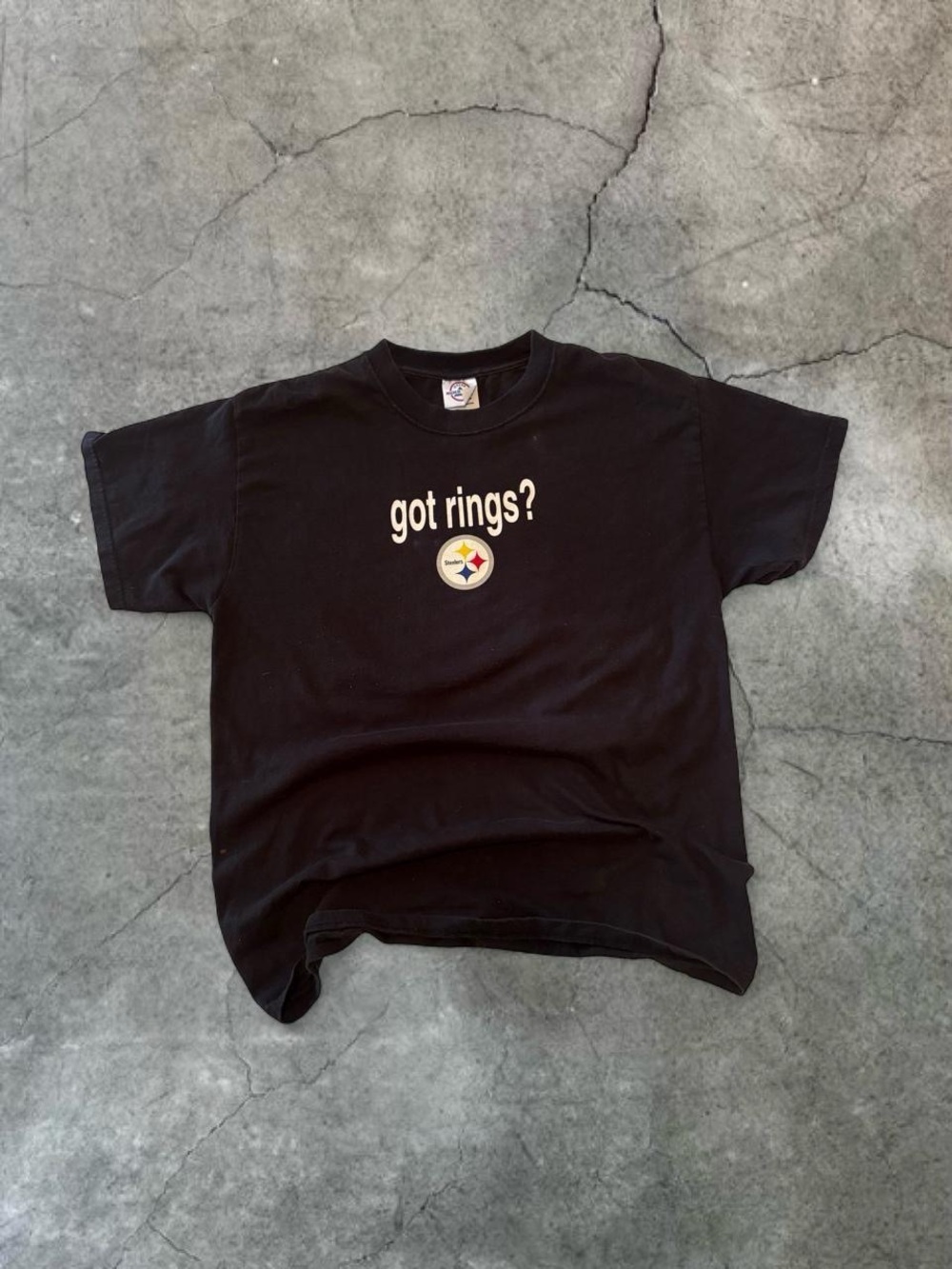 Steelers “got rings?” tee